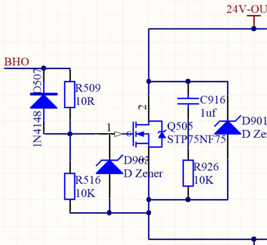 MOS管保護電路實測，分析