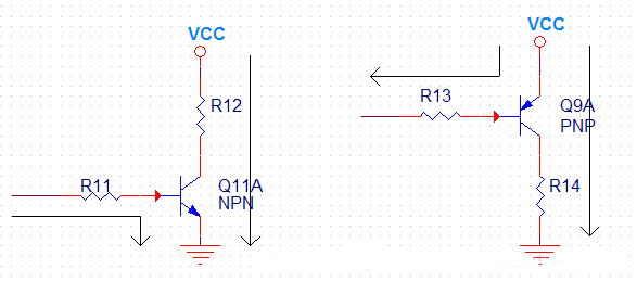三極管驅(qū)動(dòng)電路，MOS管驅(qū)動(dòng)電路