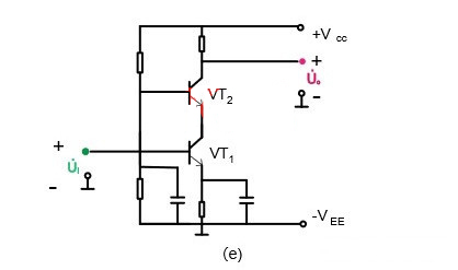 晶體管 放大電路接法判斷