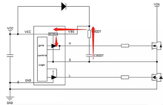 NMOS 自舉驅(qū)動(dòng)電路