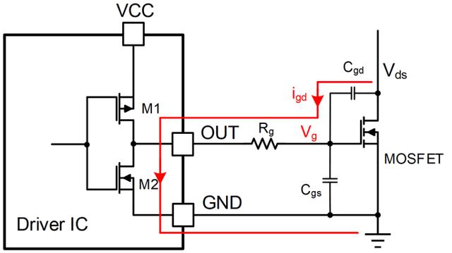 MOSFET驅(qū)動(dòng)電路 誤開通