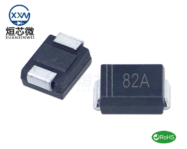 P6SMB82A參數,TVS二極管P6SMB82A瞬態(變)抑制二極管